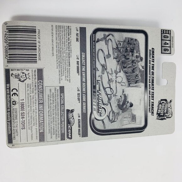 Hot Wheels Lot of 7 Die Cast Cars Baby Boomer Tooned Flames Nightburnerz Series - Picture 13 of 16